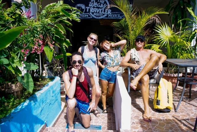 Weary Traveler Hostel Тулум Екстер'єр фото