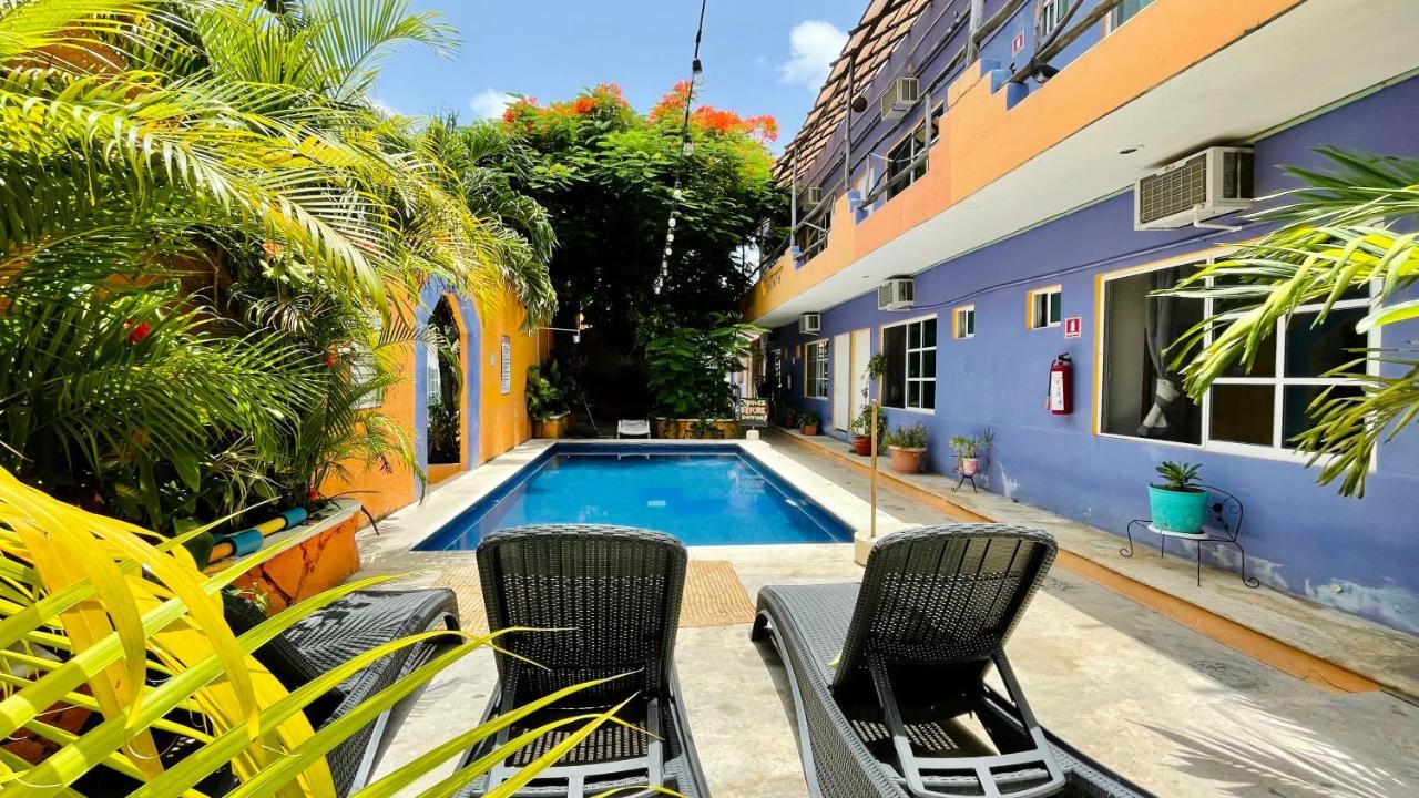 Weary Traveler Hostel Тулум Екстер'єр фото